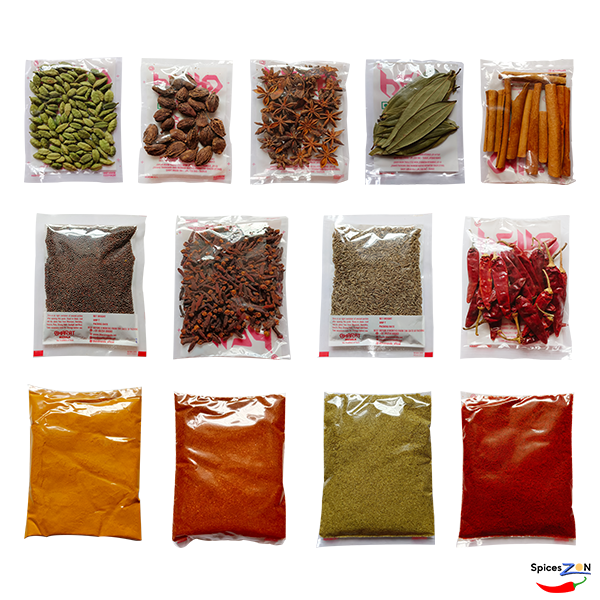 Spice Box-12 Containers With Premium Spices
